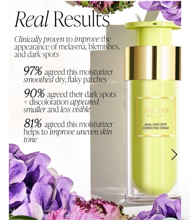 Byroe New York Basil Dark Spot Correcting Cream - NEW