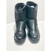 Weatherproof Stadium Women's Faux Fur Faux Leather Pull-On Ankle Boots Black 11
