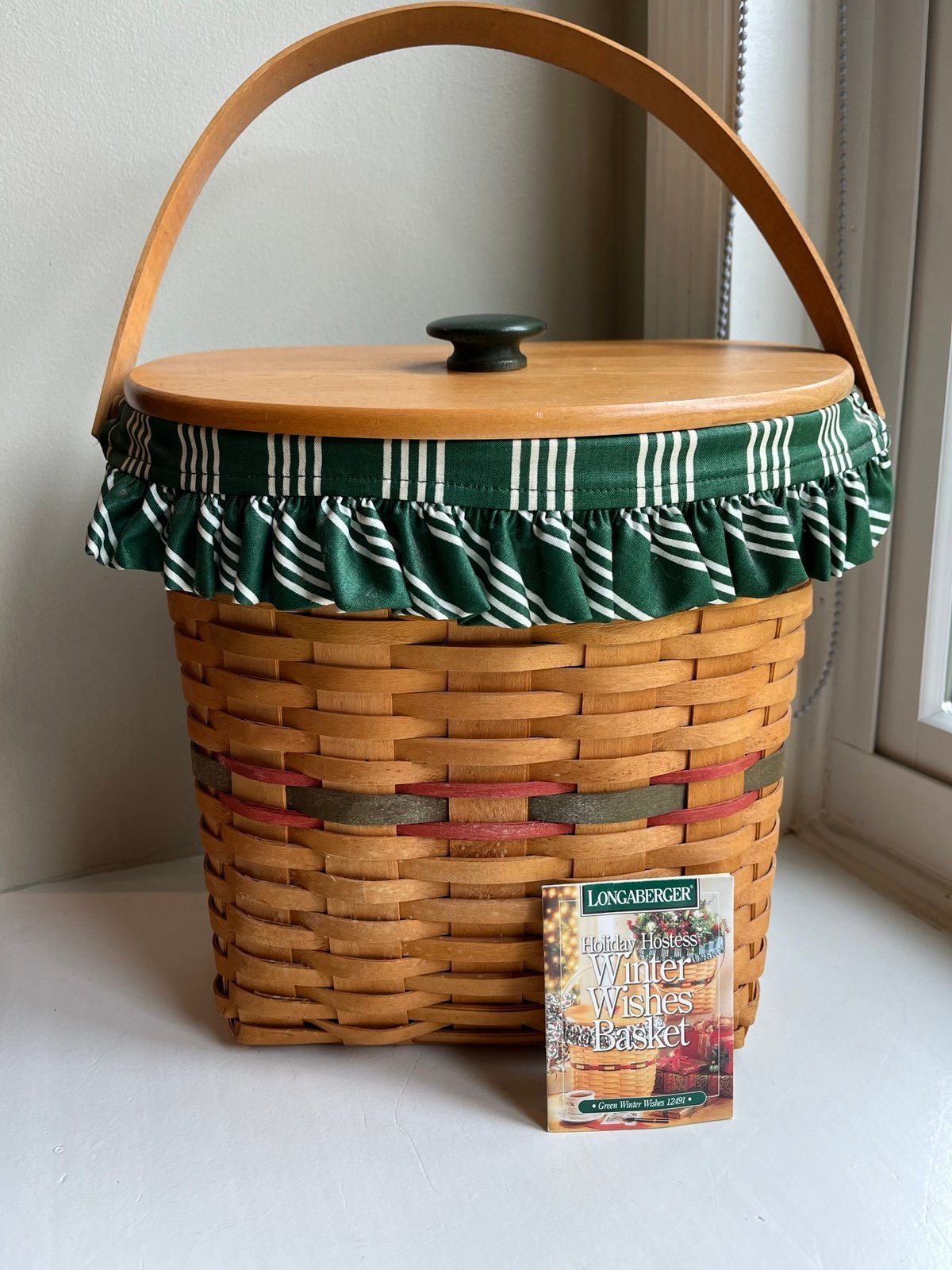 Longaberger holiday hostess winter wishes basket