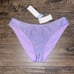 NWT Jonathan Simkhai Lia Satin Bikini Bottom - Orchid