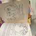 Namco Pac-man Coloring Book w/ vinyl Record