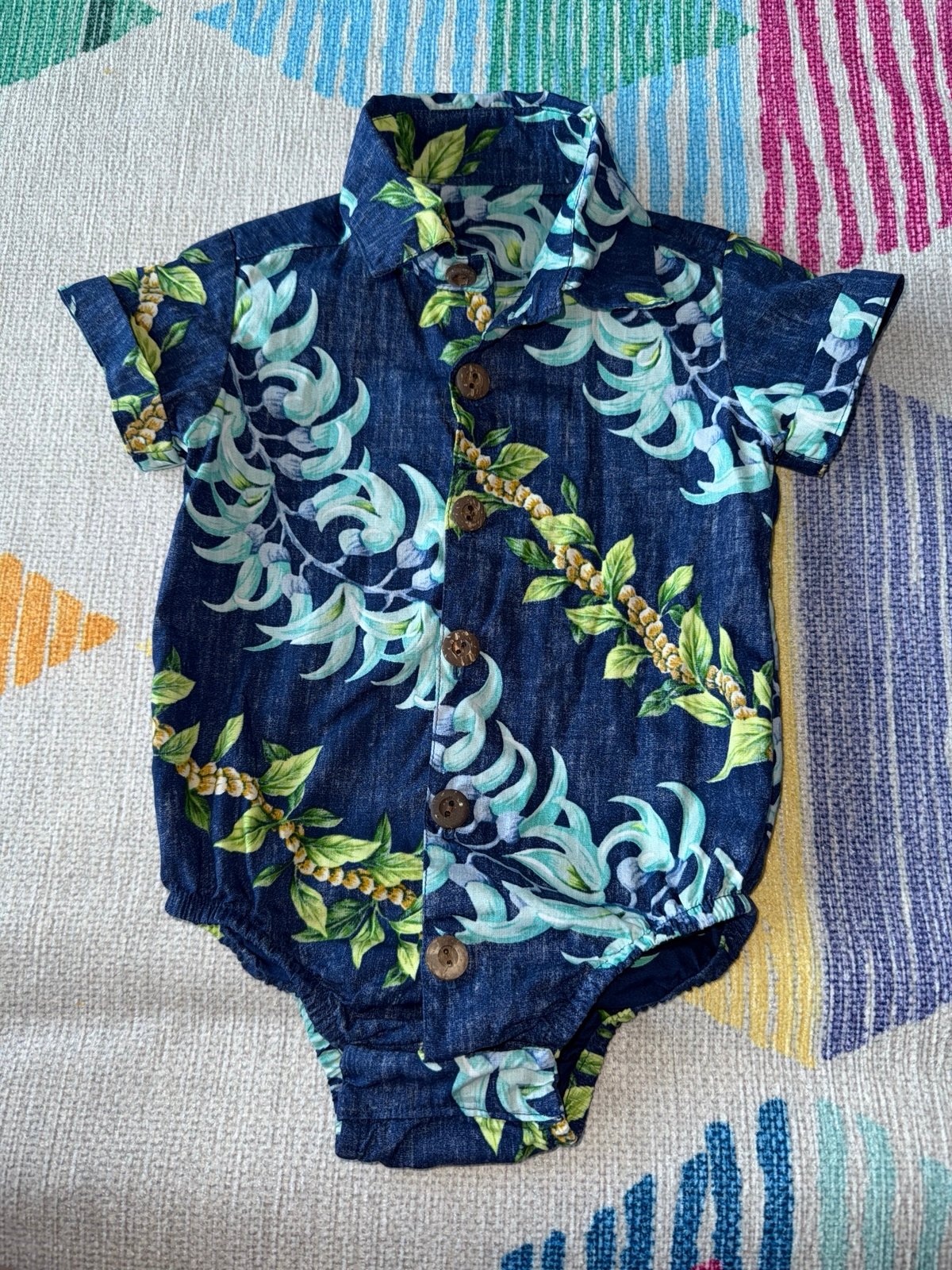 Lyric Hawaii Infant Boy Onesie 3-6m