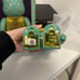 Bearbrick 400% Asami Matsumura Starburst Magic - Green