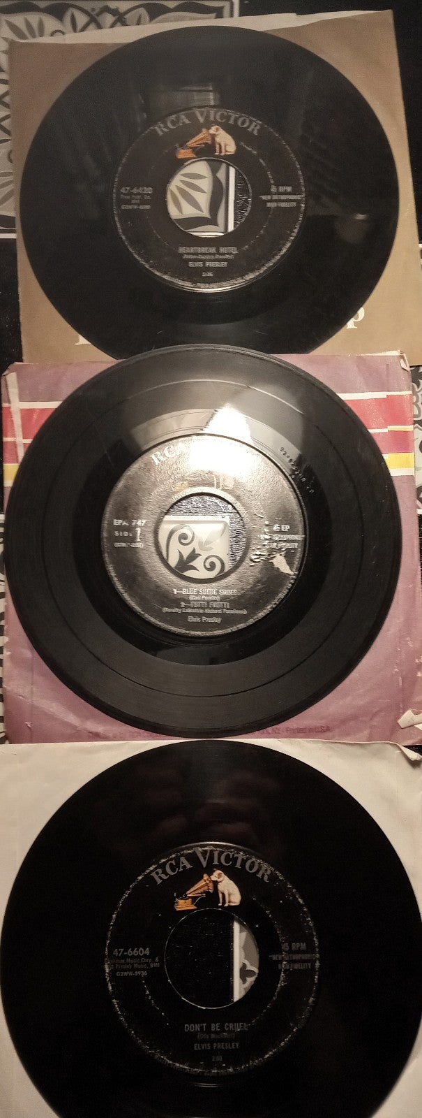 Elvis 45 records