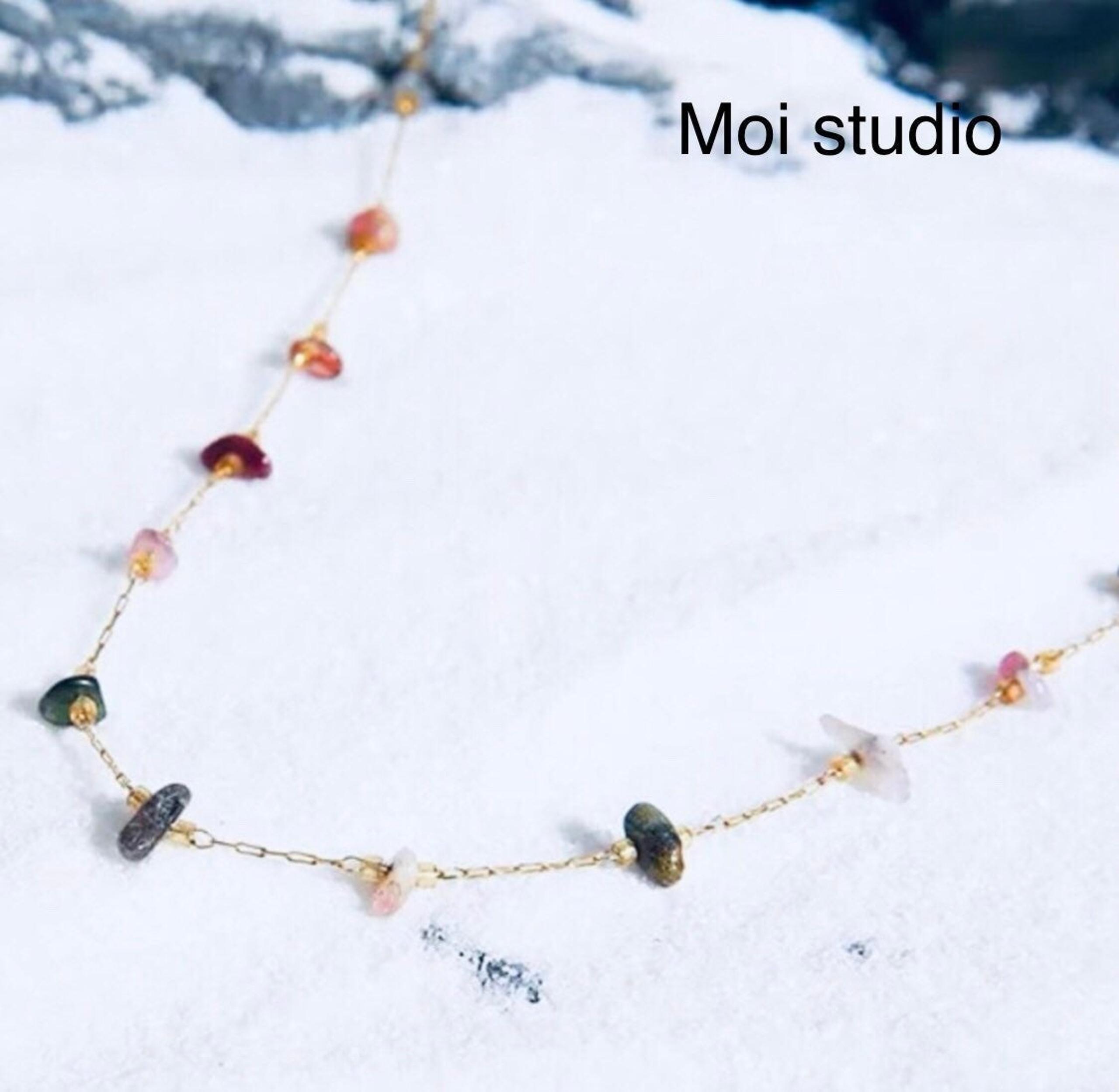 ✨Dainty Gemstone Beaded Necklace✨