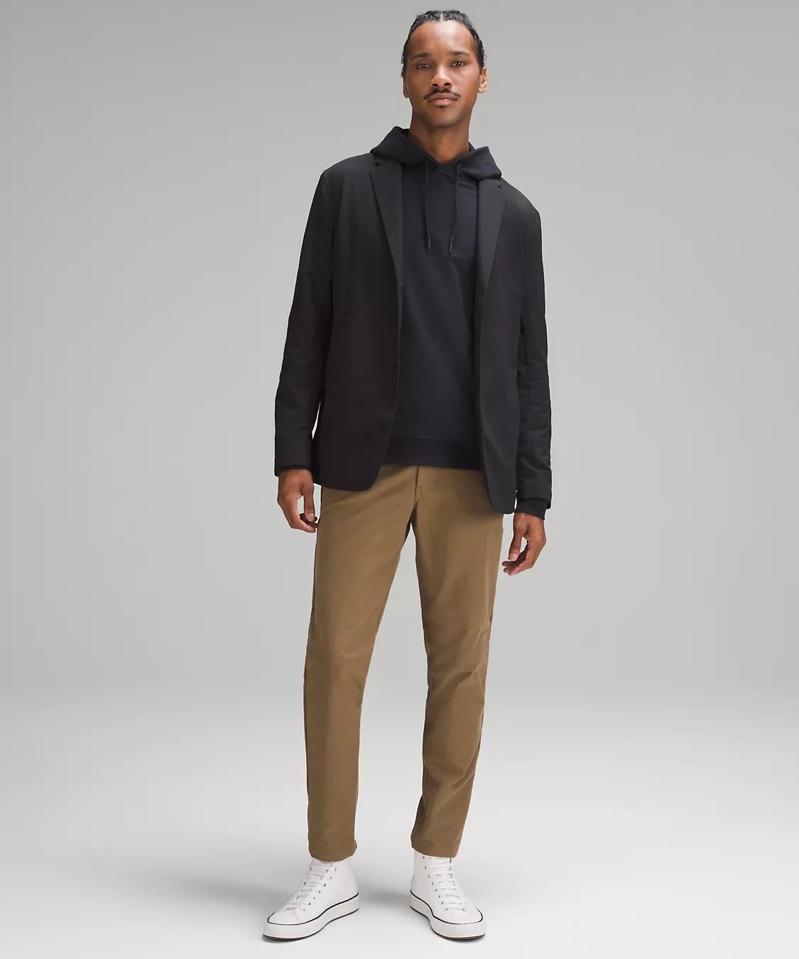 Lululemon ABC Slim-Fit 5 Pocket Pant 30”L Utilitech in Artifact Brown Size 28