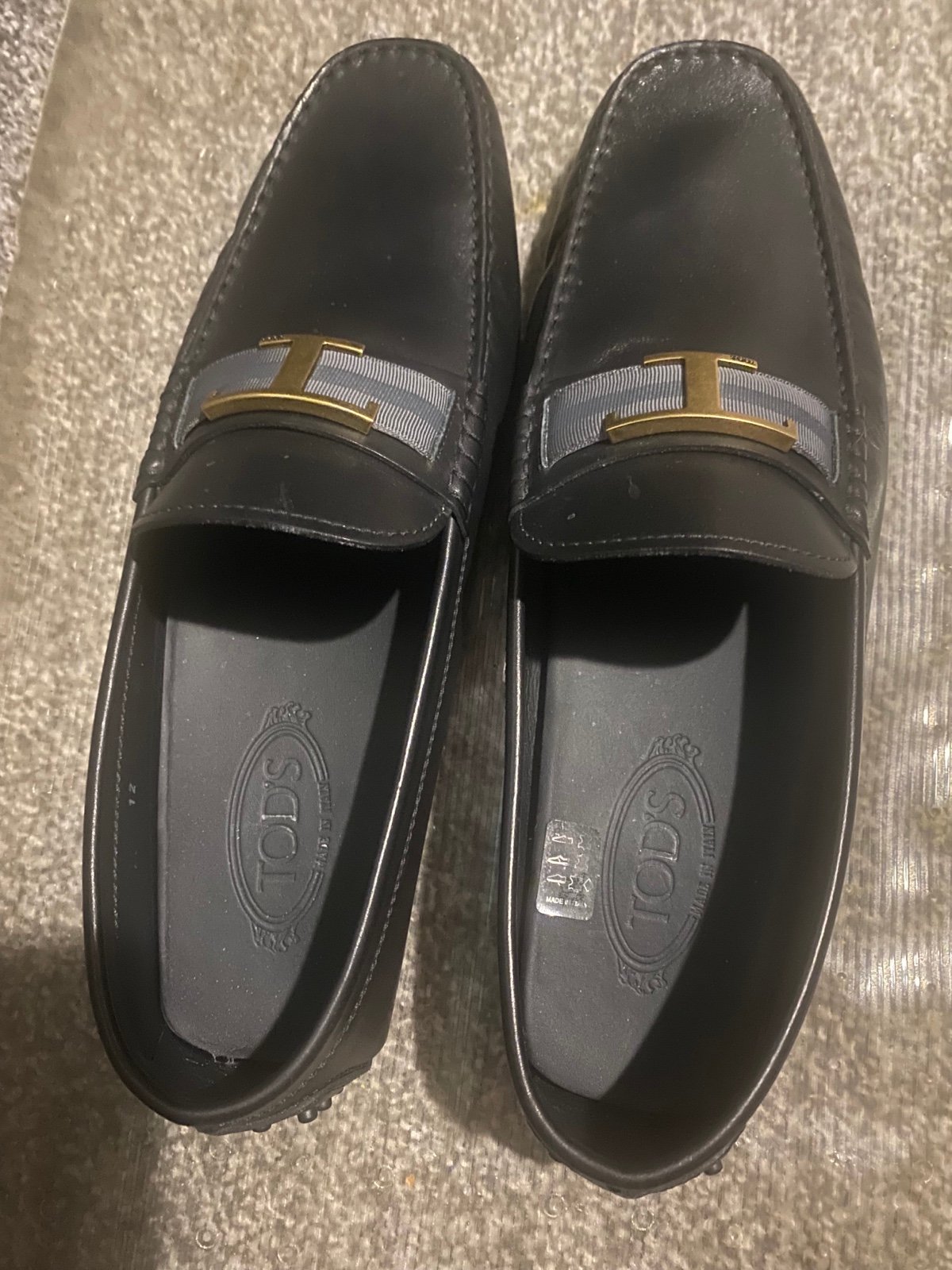 Black Tod driver shoes