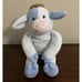 Baby Gund Floppums Blue Cow Stuffed Animal Plush 5823 RARE!