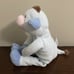 Baby Gund Floppums Blue Cow Stuffed Animal Plush 5823 RARE!