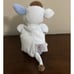 Baby Gund Floppums Blue Cow Stuffed Animal Plush 5823 RARE!
