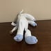 Baby Gund Floppums Blue Cow Stuffed Animal Plush 5823 RARE!