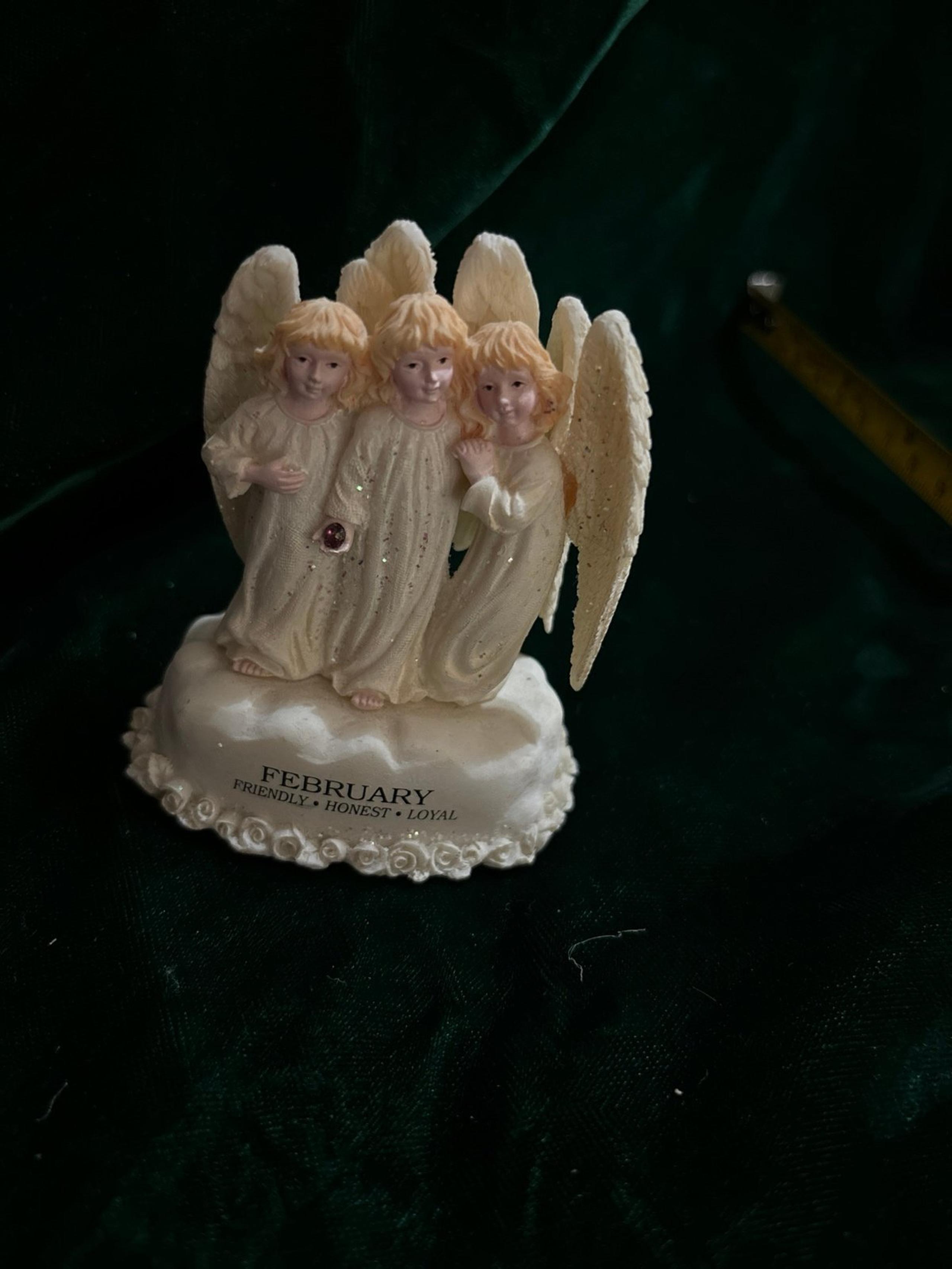 Ganz February birthstone angels