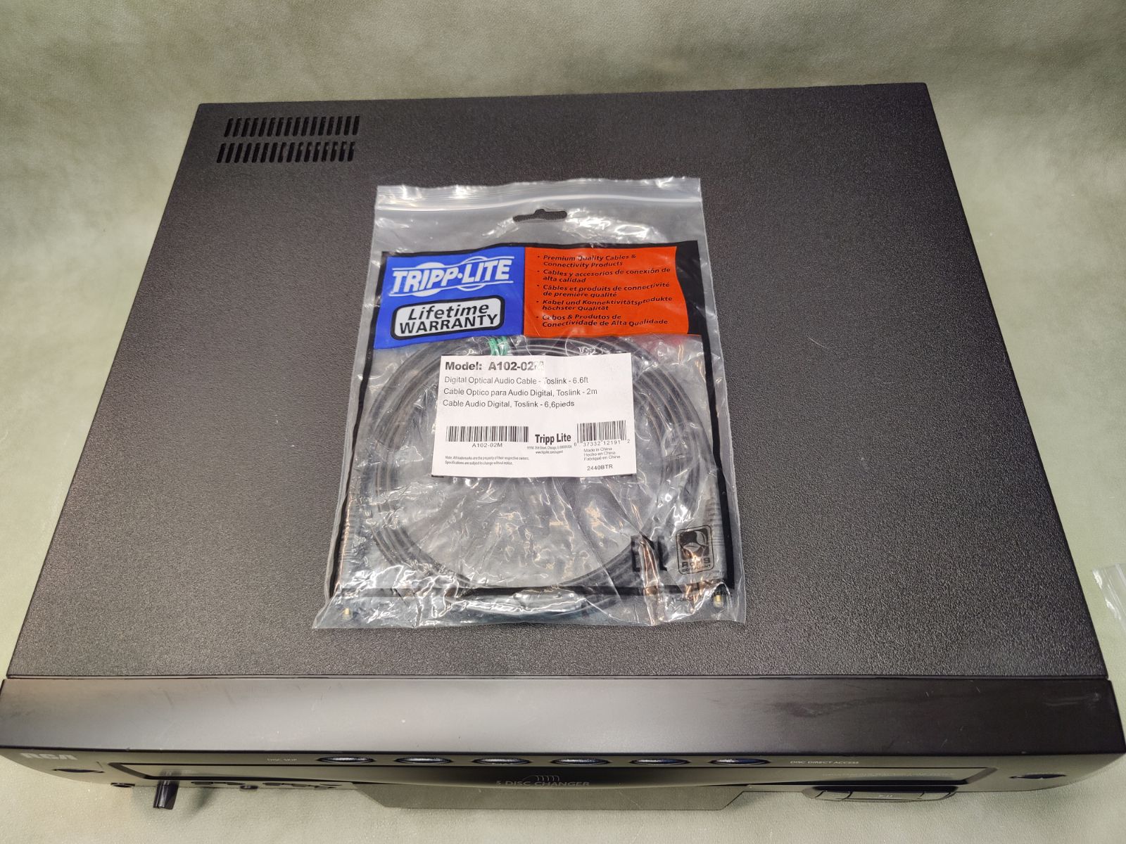 RCA 5 disc carousel changer