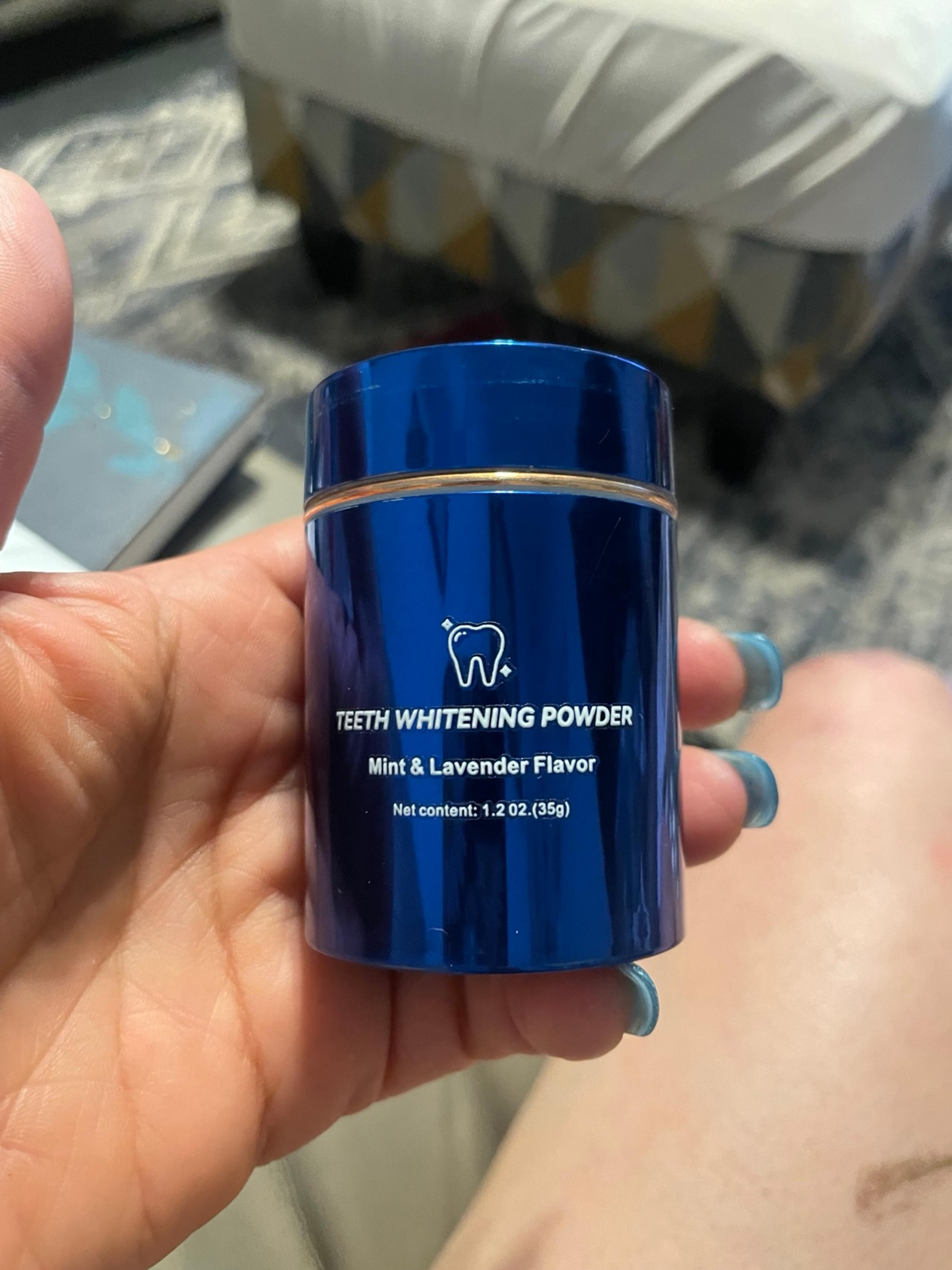 Teeth whitening powder