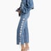 Alice + Olivia Reita Lace Up Straight Leg Jeans NWT