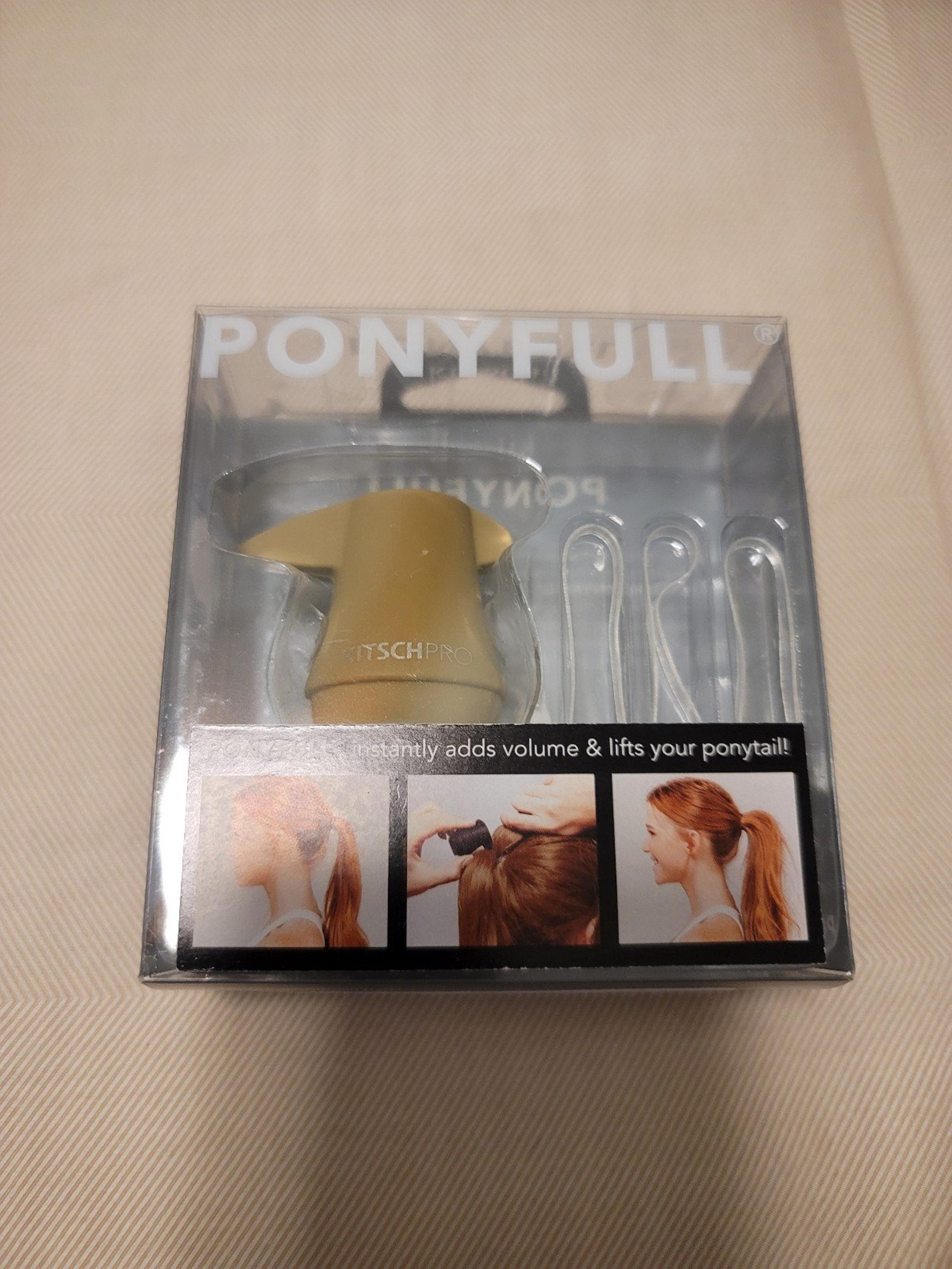 NIB Kitsch PONYFULL Ponytail Volume Enhancer Hair Accessories for Women