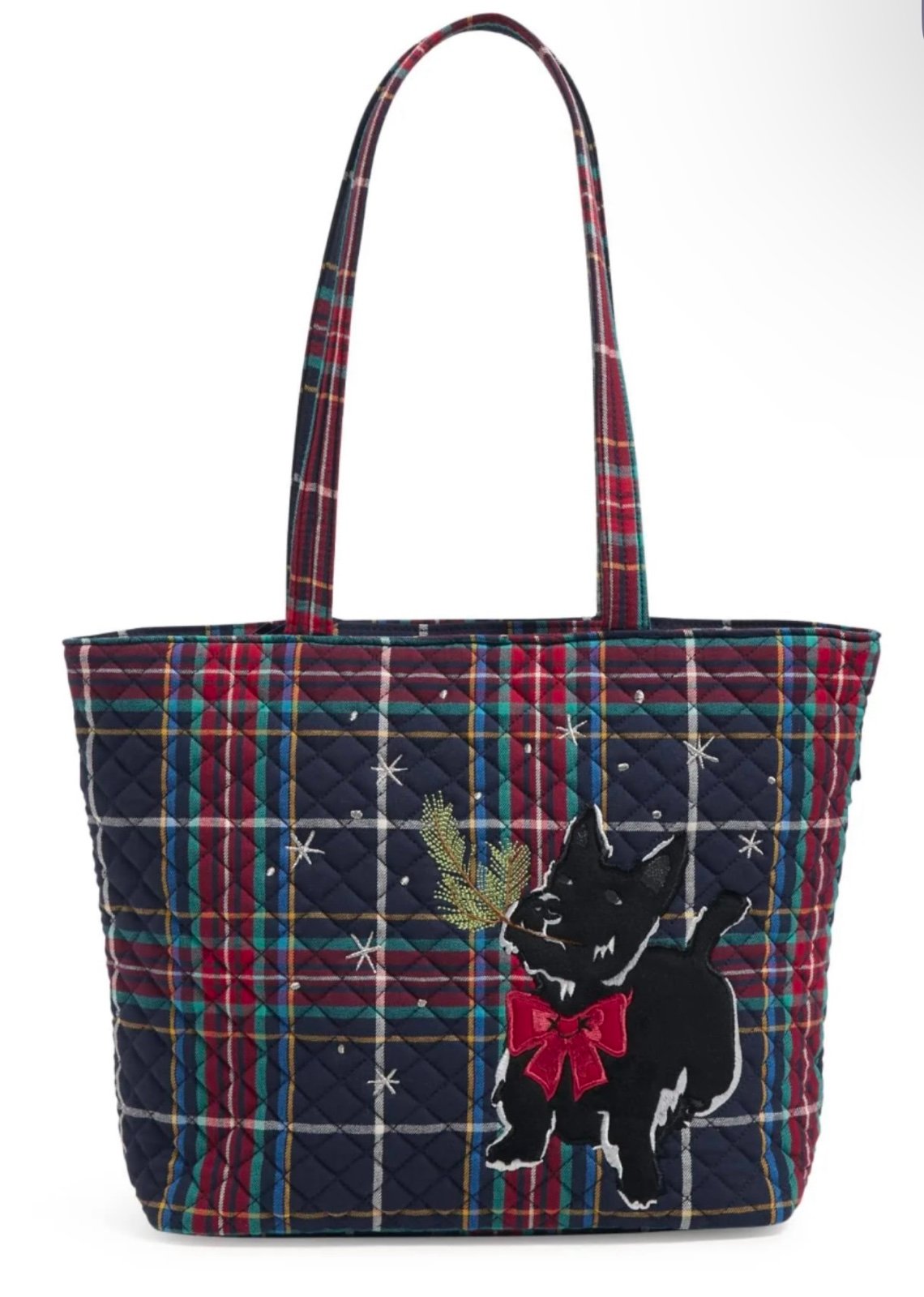 NWT Vera Bradley Women's Cotton Small Vera Tote Bag