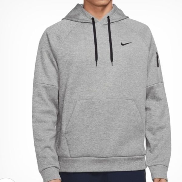 Nike Therma-Fit Hoodie- Dark Grey/Particle Grey/Black