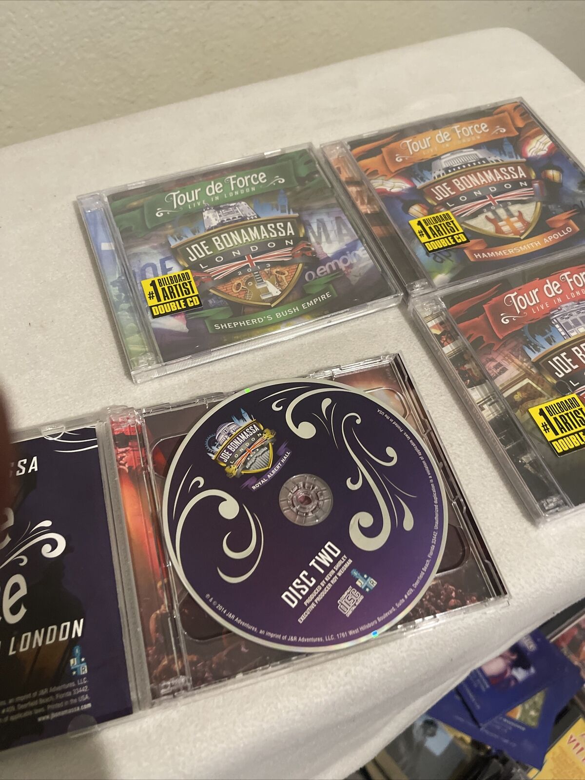 Tour De Force Cd Lot Of 4 3 Are New 1 Is Used