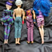 Disney Descendants 3 Isle of the Lost Set of 4, Hasbro, Evie, Mal, Carlos, Jay