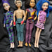Disney Descendants 3 Isle of the Lost Set of 4, Hasbro, Evie, Mal, Carlos, Jay