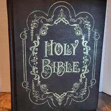 Holy Bible: KJV- Family Record Edition Vintage Fireside Bible Publishers 1970