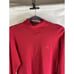 Vintage 80s Lacoste Womens Small Croc Stitched Lightweight Turtleneck Sweater