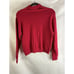 Vintage 80s Lacoste Womens Small Croc Stitched Lightweight Turtleneck Sweater