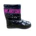 Juicy Couture Kissie Women's Winter Boots black pink logo lightweight warm SZ 6