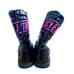 Juicy Couture Kissie Women's Winter Boots black pink logo lightweight warm SZ 6
