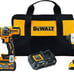 BRAND NEW DEWALT 20V MAX Cordless Brushless Hammer Drill/Driver 2 Tool Combo Kit