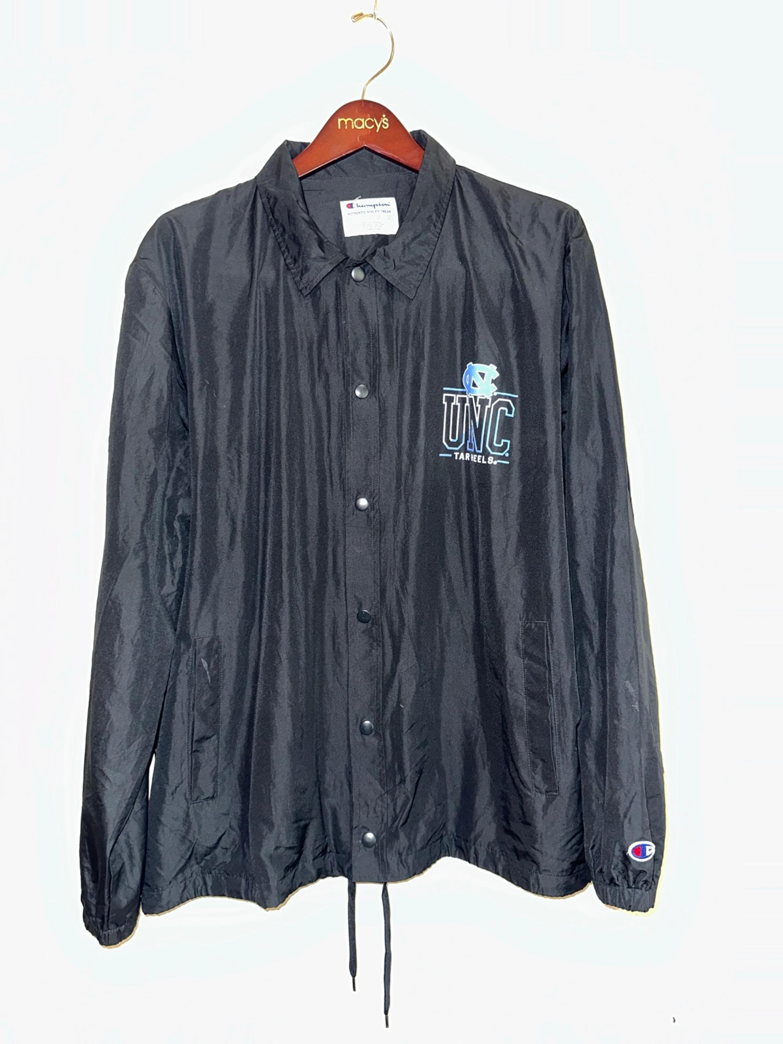 North Carolina Tarheels Jacket Fleece Lined Vintage Jacket Mens Size:X-Large