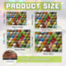 Block Game Rug Teen Boys Carpet with Pixel Game Element Decoration Mat