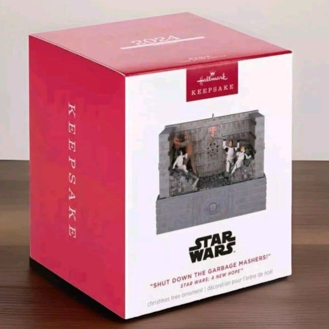 HALLMARK Star Wars: A New Hope Shut Down the Garbage Mashers! Ornament