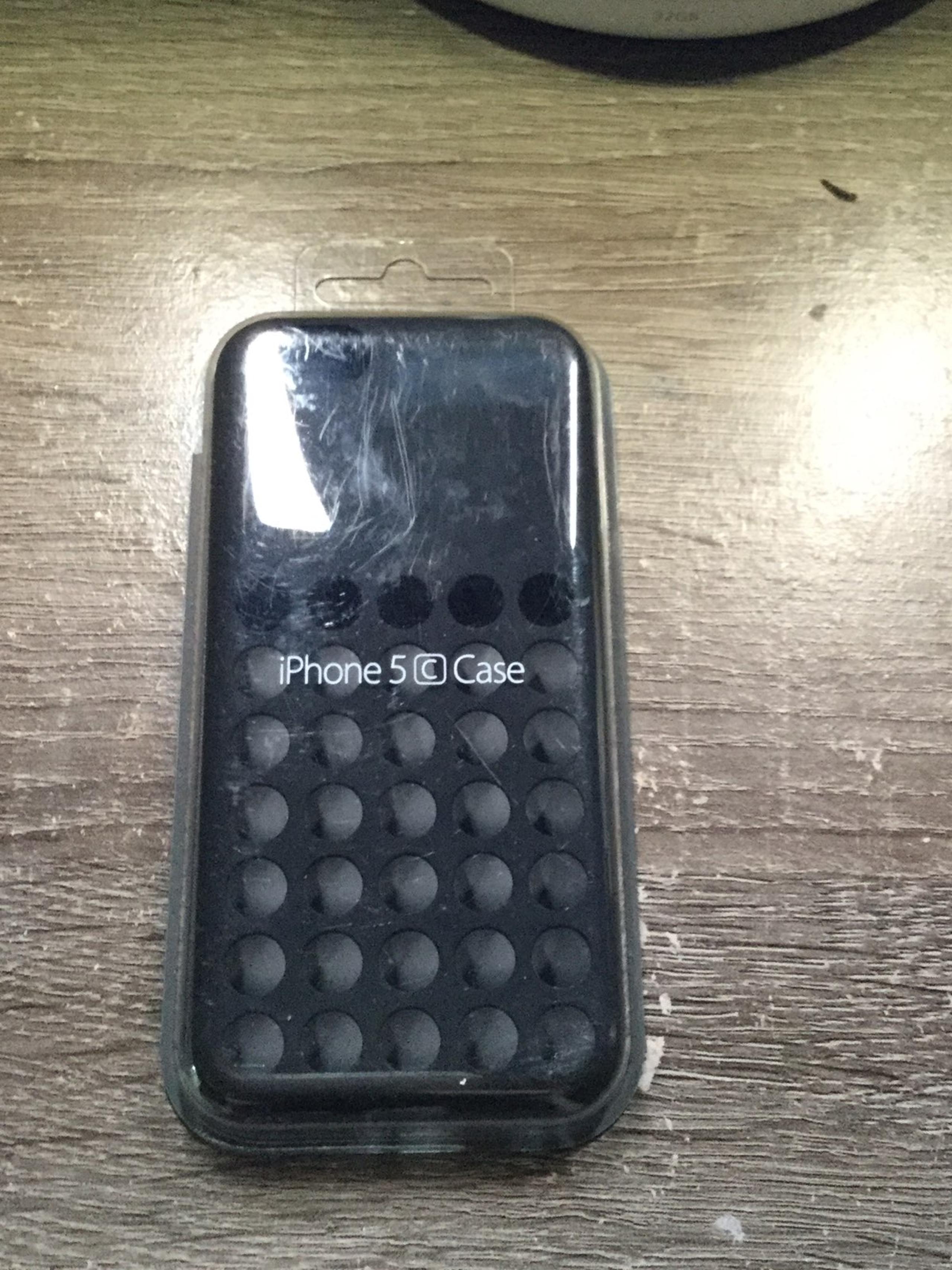 Original apple rare iPhone 5c case black