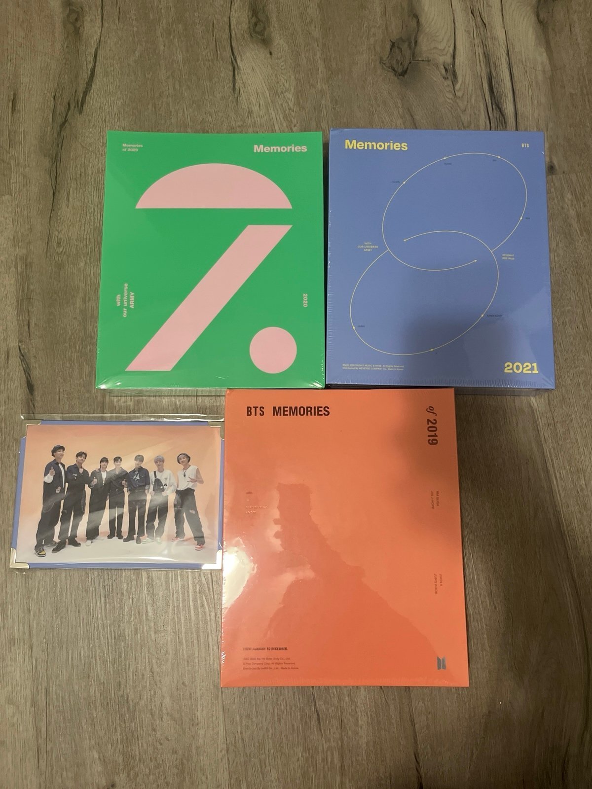 BTS 2019-2021 Memories DVD Set