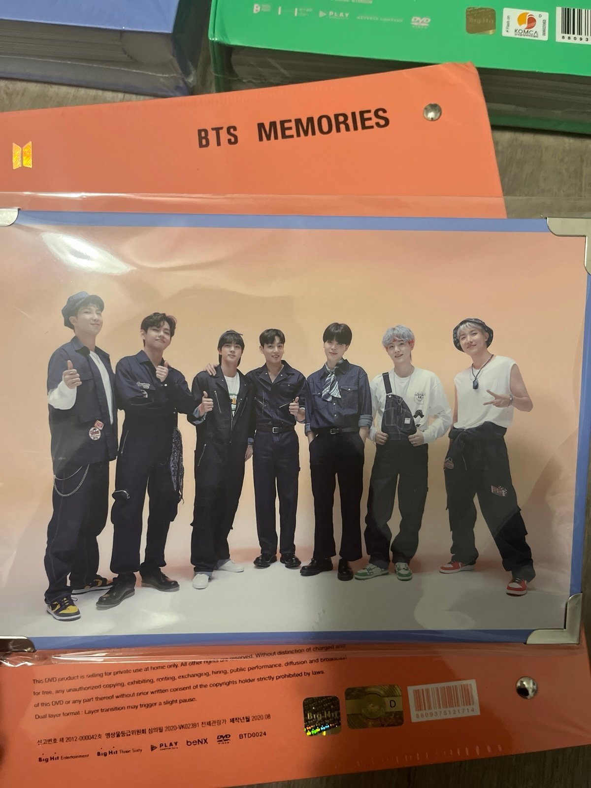 BTS 2019-2021 Memories DVD Set