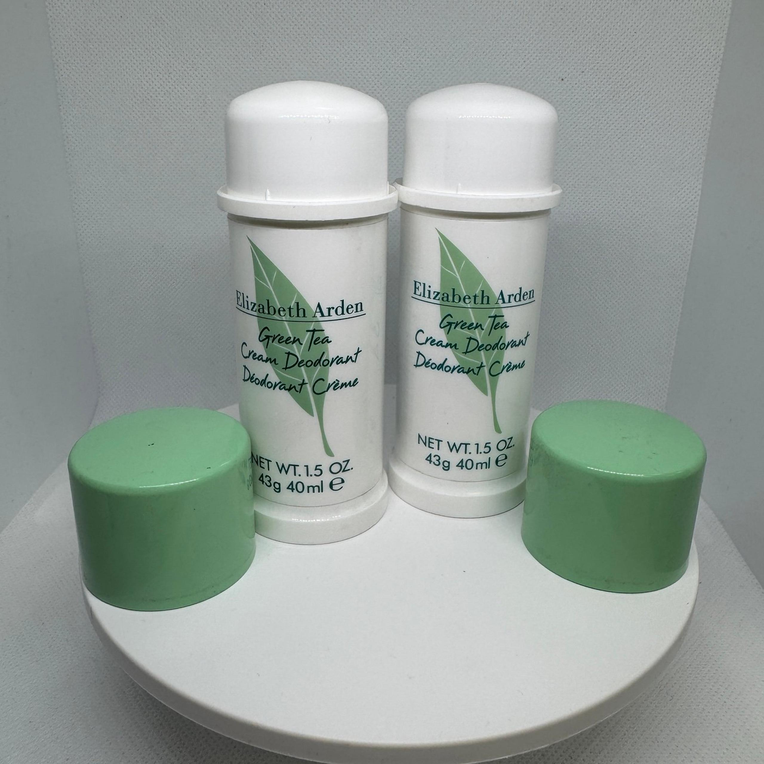 ELIZABETH ARDEN GREEN TEA CREAM DEODORANT SET OF 2