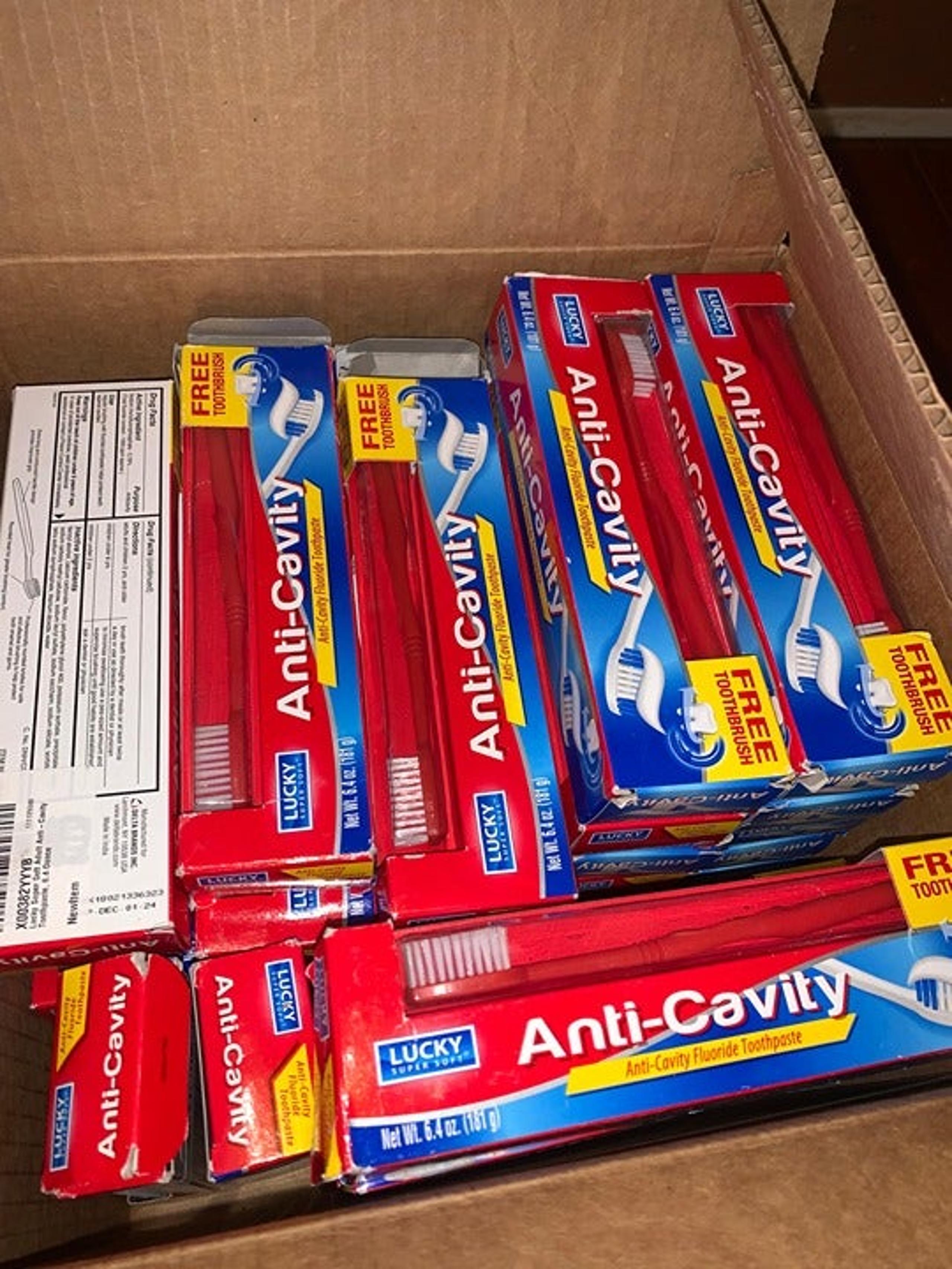 toothpaste anty-cavity