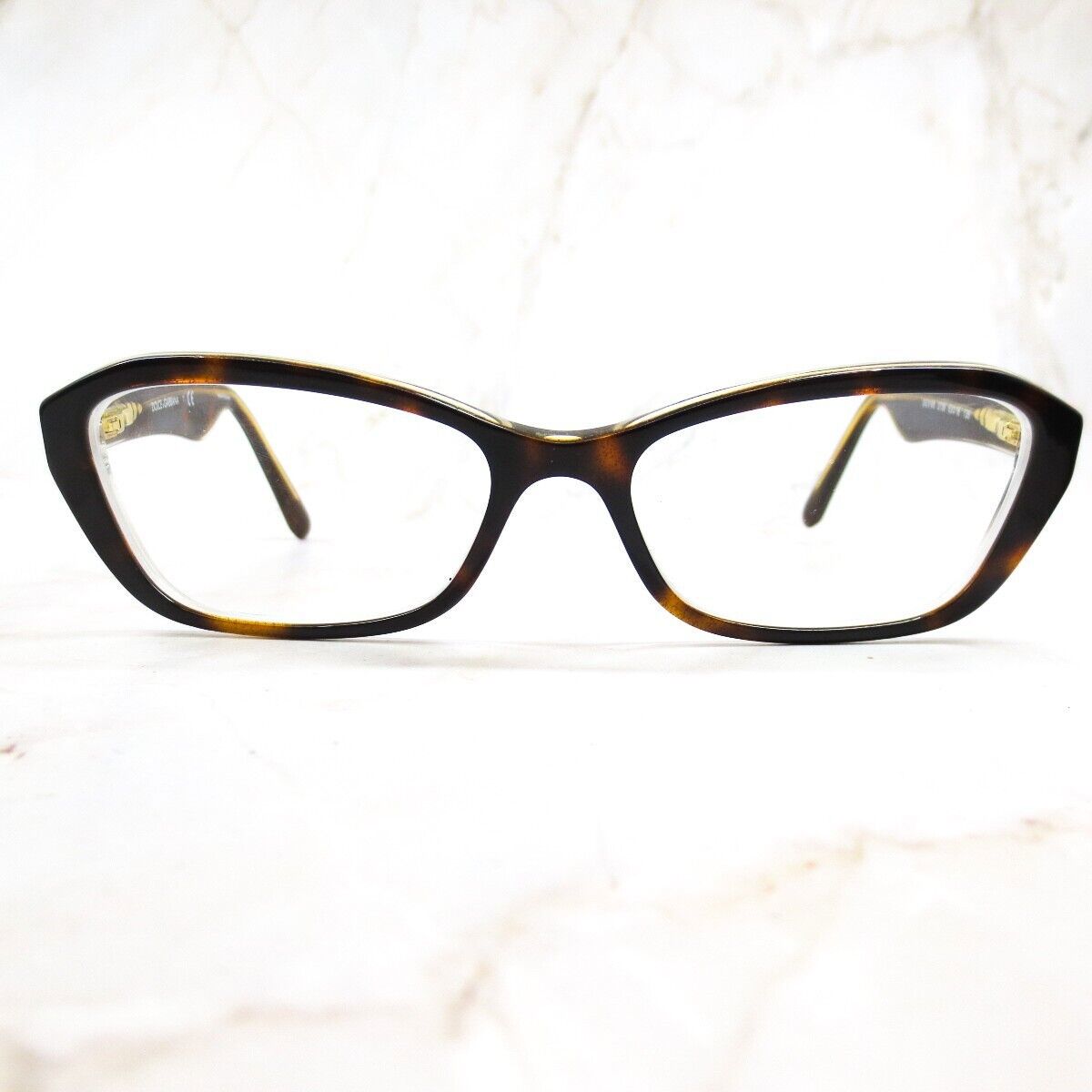 D&G Dolce & Gabbana Eyeglasses Frame DG3168-2738 Women's Tortoise 53-16-135