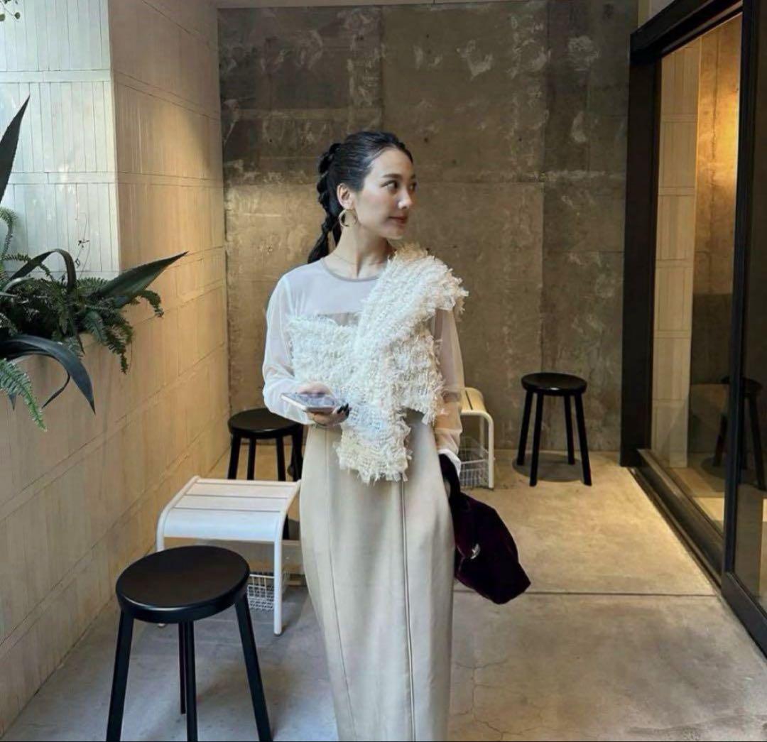 andresd Fringe Glitter Knot Dress / Occasion Dress