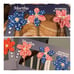VHTF Martha Stewart TWO SETS 12 floral picks