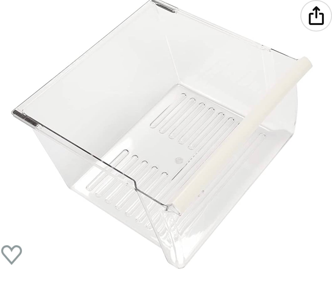 Replacement for 2188656 Crisper Drawer Compatible with Whirlpool Kenmore Replace