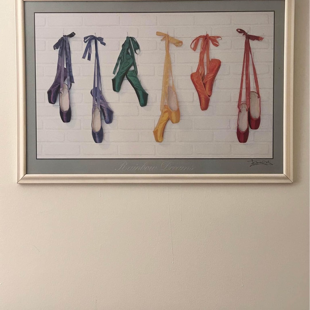 Beautiful Framed RAINBOW DREAMS Print