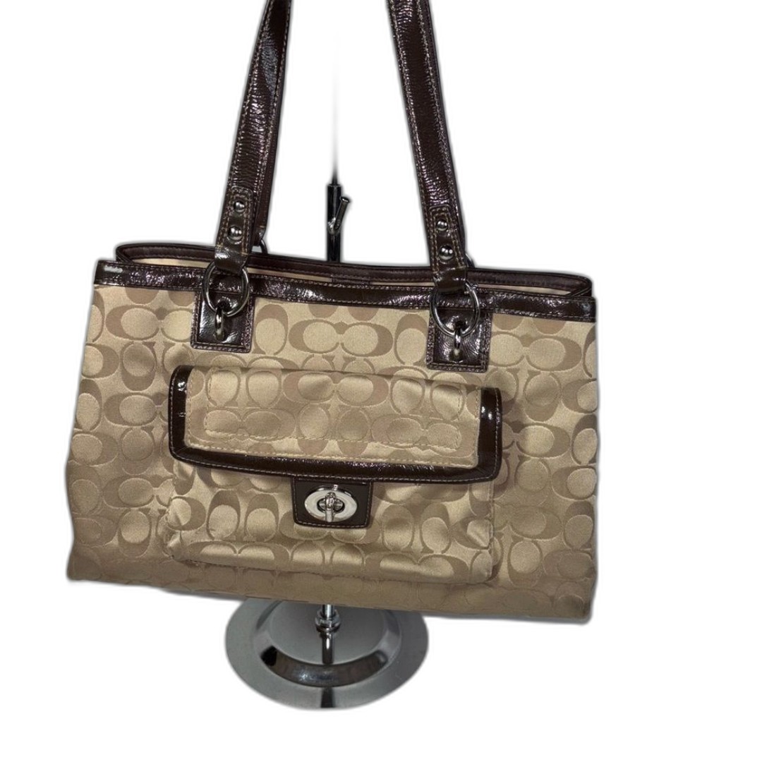 COACH Y2K F19043 Penelope Signature Sateen Handbag
