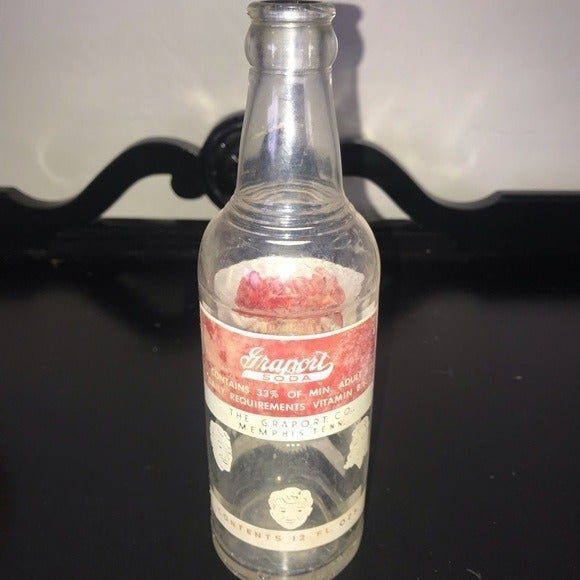 GRAPORT Soda Bottle The Graport Co Memphis TENNESSEE RARE UNION BOTTLING CO