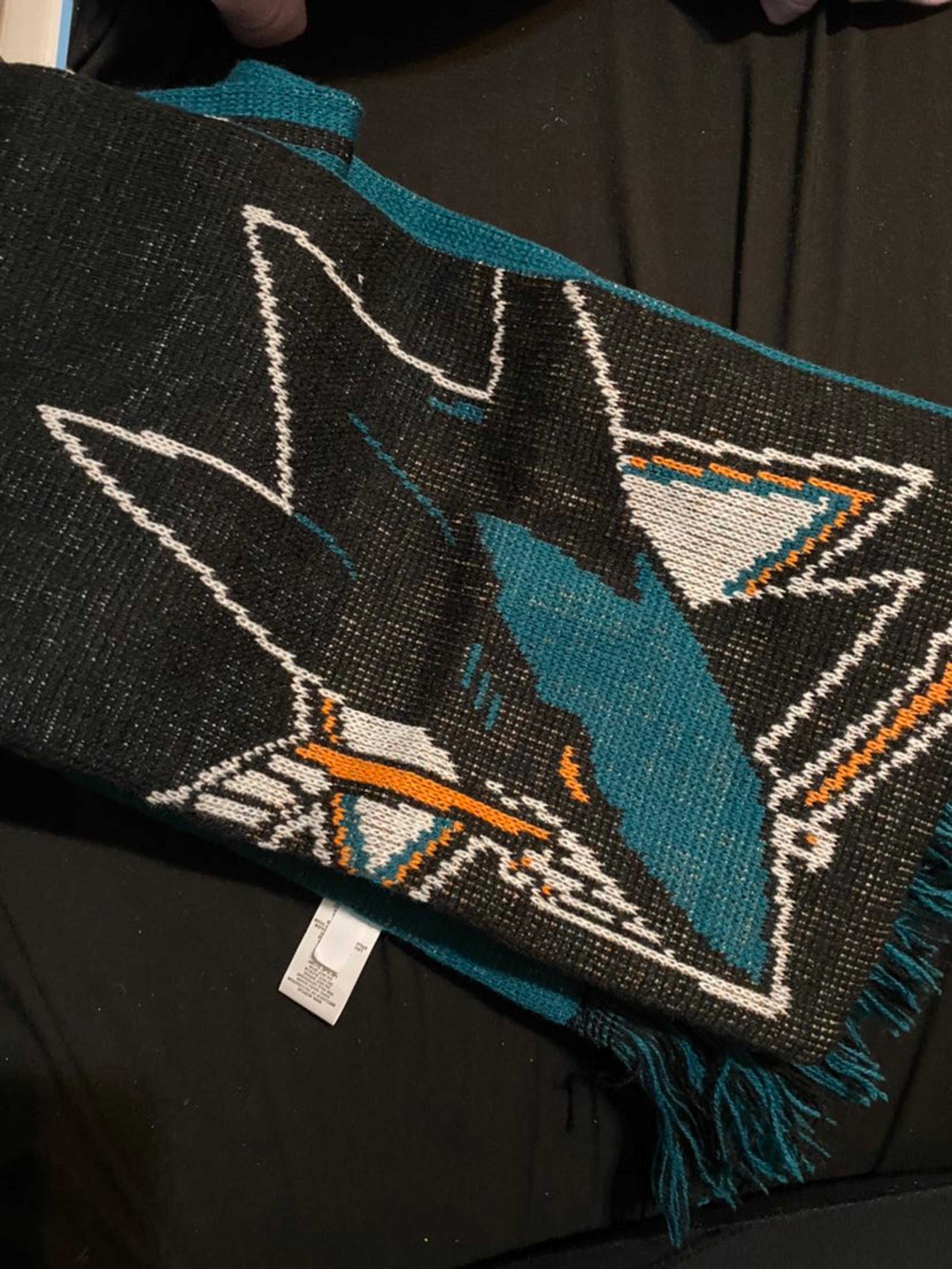 San Jose Sharks scarf