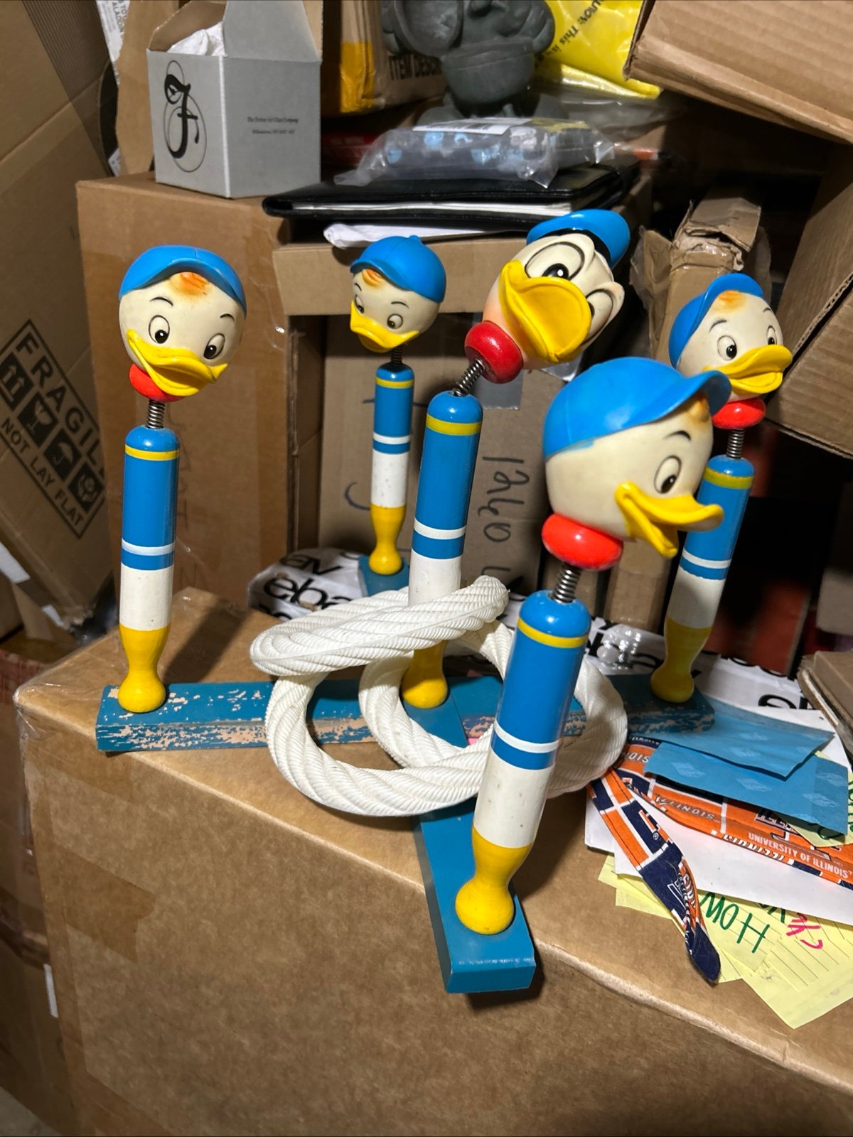 Antique Disney Toy Donald Duck