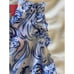 LILLY PULITZER Jazzy Dress Large Don't Be Jelly Blue Ruffle Sleeveless Beach NWT