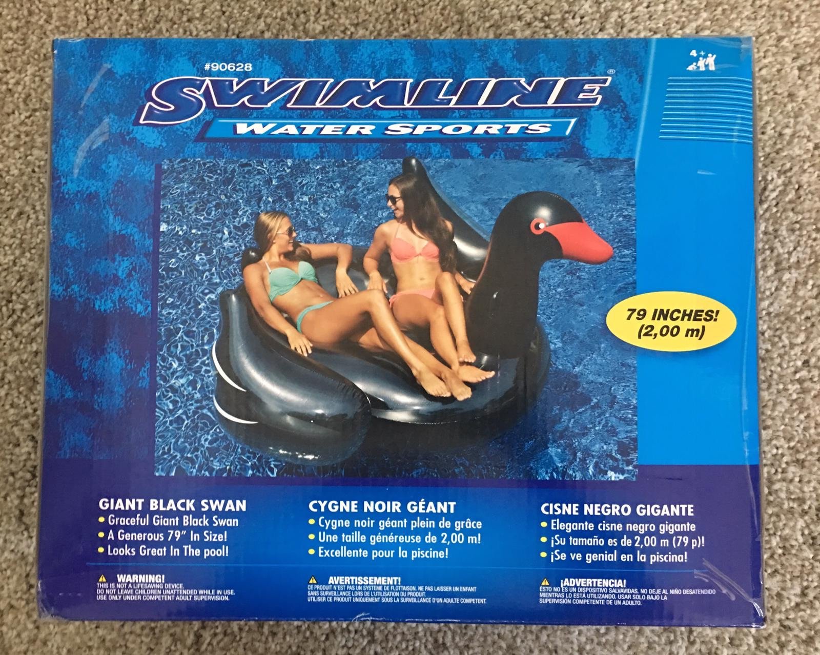 Black Swan Pool Float